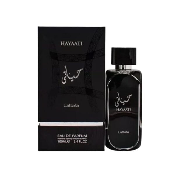 HAYAATI BLACK Hayaati By, Perfume Hombre, EDP 100 ml Lattafa
