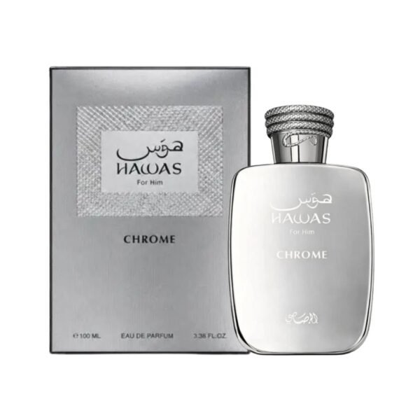 Hawas Chrome, Perfume Para Hombre, EDP 100 ML - Rasasi